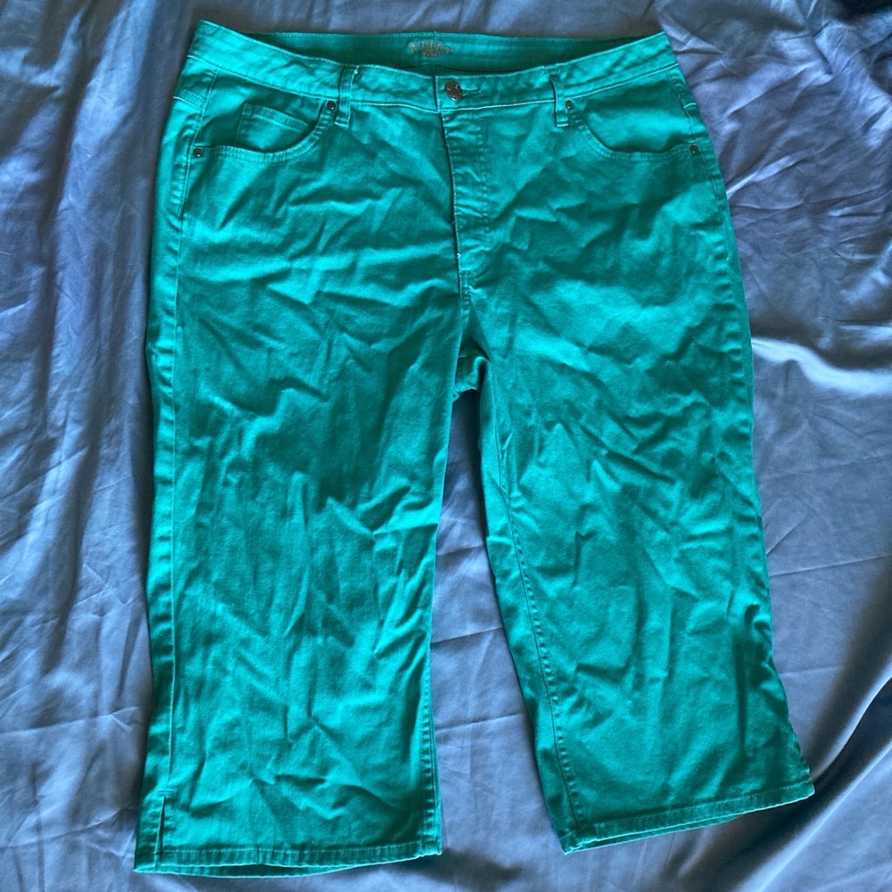 Riders by Lee Turquoise Women's Bermudas
